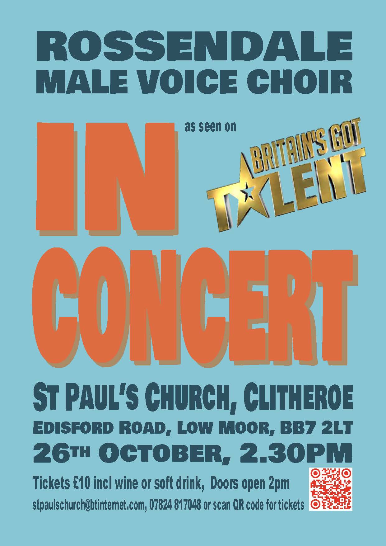 Rossendale Male Voice Choir on Tour