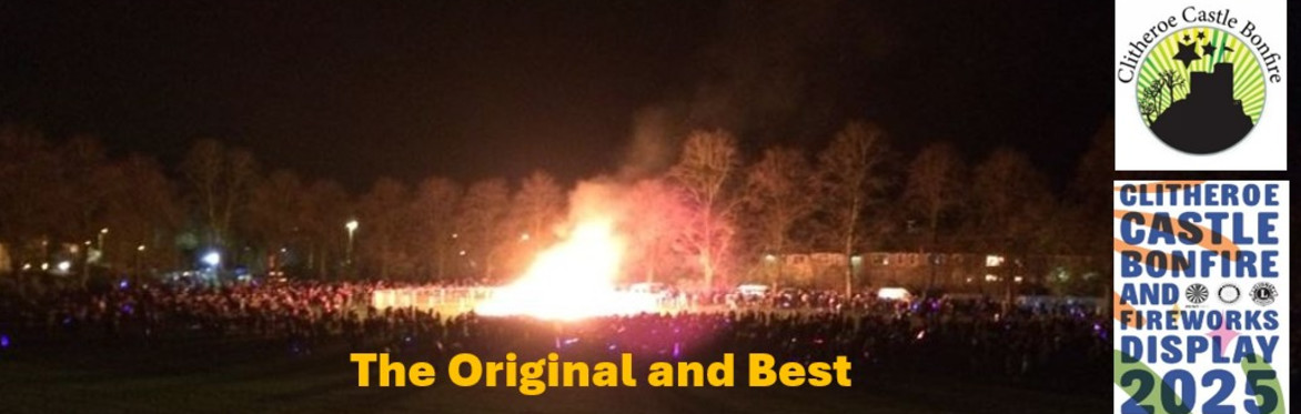 Clitheroe Castle Bonfire & Fireworks Display