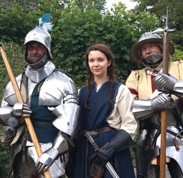 A Day of Knights with the Silver School of Arms at Clitheroe Castle
