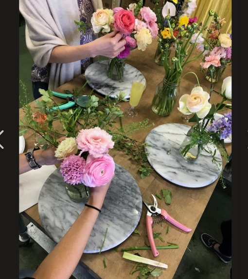 Flower Arranging Demo
