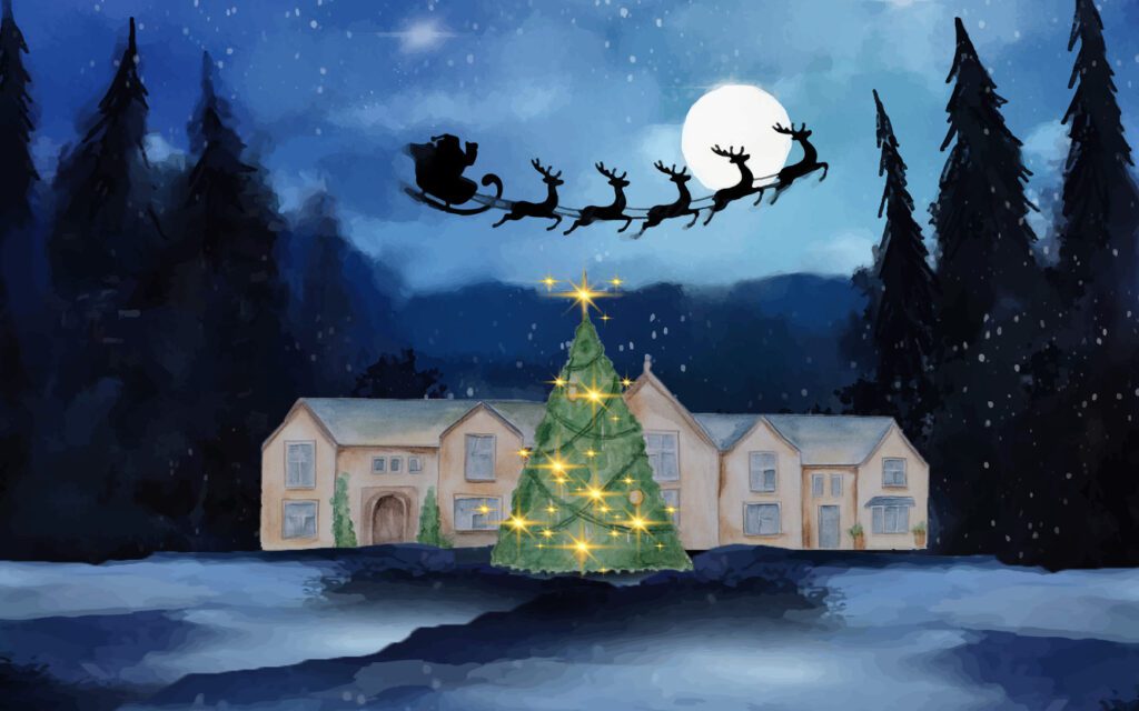 Christmas Light Switch On